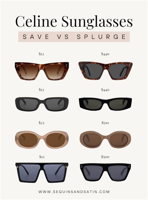 oval sunglasses celine dupe|5 Best Celine Sunglasses Dupes From Amazon! .